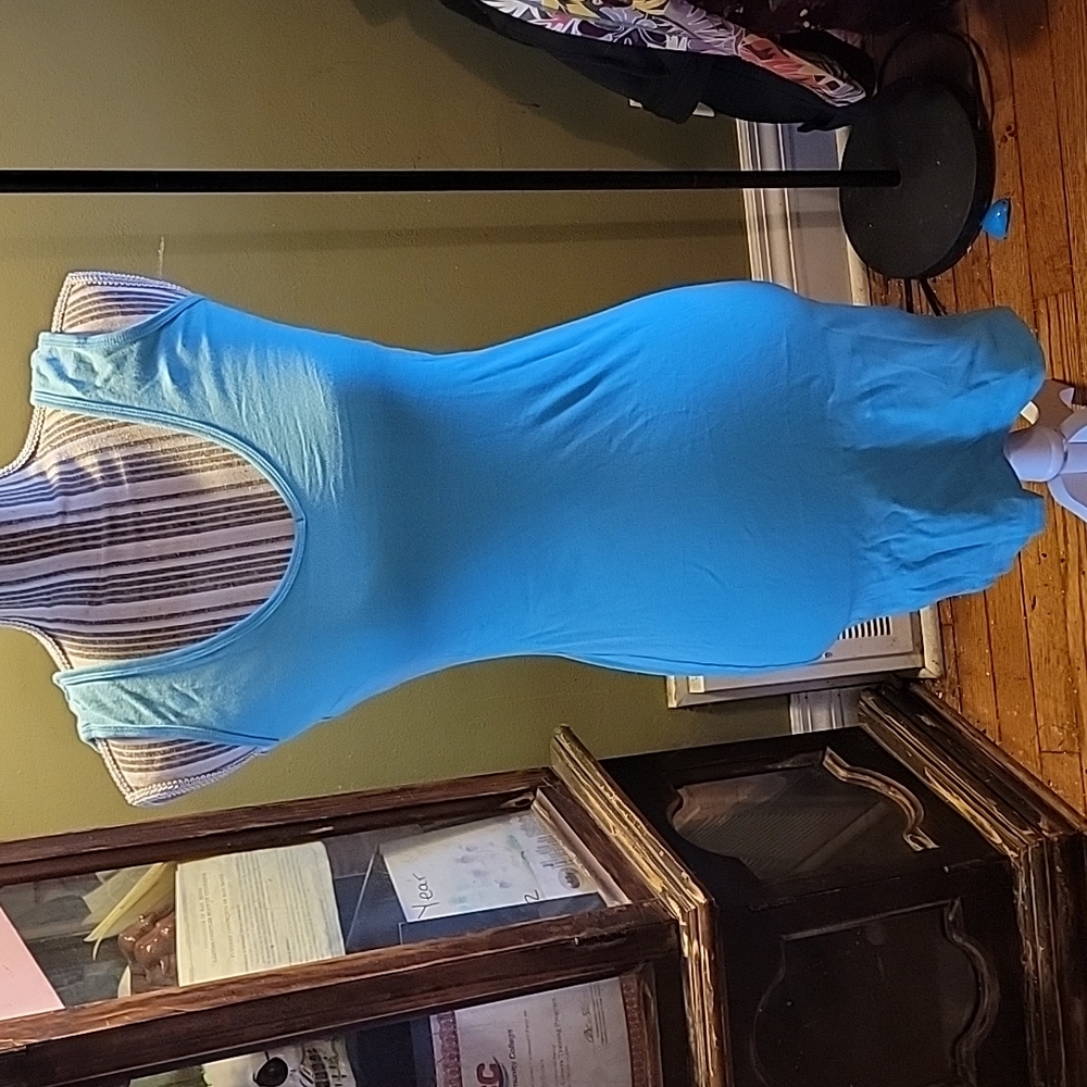Light blue moda international dress